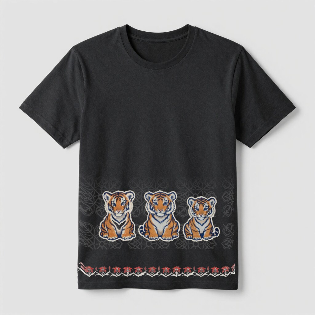 T-shirt with PuliKutty logo